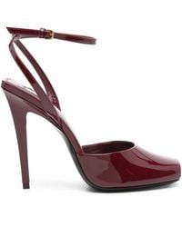 Saint Laurent - Zapatos La Scandale con tacón de 110 mm - Lyst