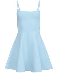 Fleur du Mal - Flared Corset Mini Dress - Lyst