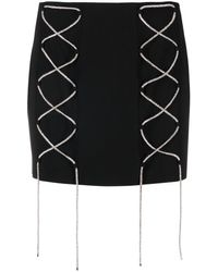 GIUSEPPE DI MORABITO - Crossover-straps Mini Skirt - Lyst