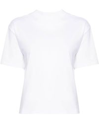 Theory - Crew-neck Cotton T-shirt - Lyst
