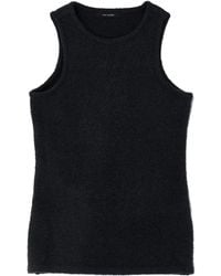 Low Classic - Bouclé Knit Top - Lyst