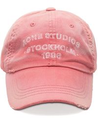 Acne Studios - Logo Cap - Lyst