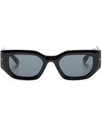 Philipp Plein - Logo-Engraved Square-Frame Sunglasses - Lyst