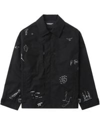 Undercover - Cotton Shirt Jacket - Lyst
