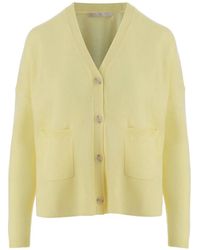 Allude - Cardigan Mit Aufgesetzten Taschen - Lyst