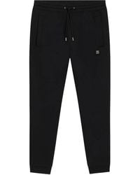 HUGO - Logo-Patch Drawstring-Waistband Track Pants - Lyst