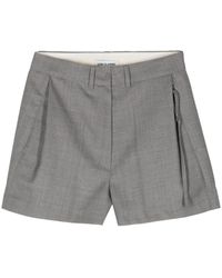 Low Classic - Pantalones cortos de vestir con pinzas - Lyst
