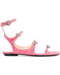 Jimmy Choo 'Naia' Sandalen - Pink