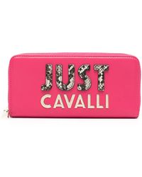 Just Cavalli - Cartera con aplique del logo - Lyst