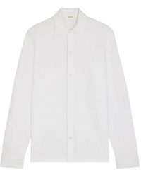 Fursac - Long-Sleeve Cotton Shirt - Lyst
