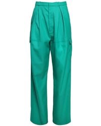 LHD - Pleated Cargo Trousers - Lyst