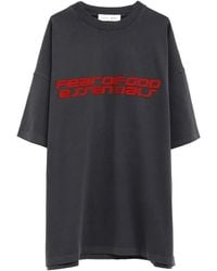Fear Of God - 90S Logo-Print T-Shirt - Lyst