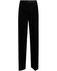 forte_forte - Ribbed Velvet High-Waisted Trousers - Lyst