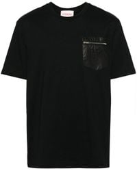 Iceberg - Logo-patch Cotton T-shirt - Lyst