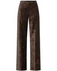 Seventy - Pantalon Ample En Velours Froissé - Lyst