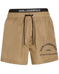 Karl Lagerfeld - Rue St-guillaume Swim Shorts - Lyst