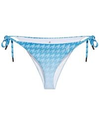 Perfect Moment - Houndstooth-Pattern Bikini Bottoms - Lyst