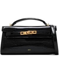 JW PEI - Croc-Effect Top-Handle Tote Bag - Lyst