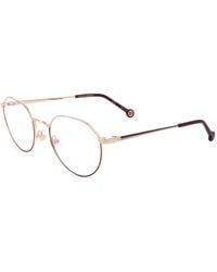 Carolina Herrera - Lunettes De Vue À Monture Ronde - Lyst