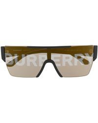 Burberry - Logo Lense Sunglasses - Lyst