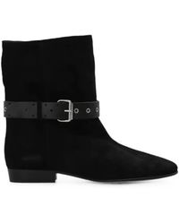 Isabel Marant - Reena Eyelet-Embellished Ankle Boots - Lyst