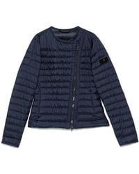 Peuterey - Steppjacke Mit Versetztem Reißverschluss - Lyst