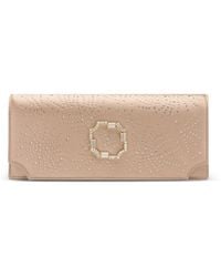 Malone Souliers - Crystal-Embellished Vivien Clutch - Lyst