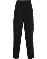 Lemaire - Pleat-Detail Tailored Trousers - Lyst