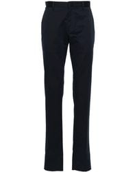 Zegna - Mid-rise Twill Chino Trousers - Lyst