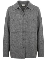 P.A.R.O.S.H. - Button-Up Chest-Pocket Cardigan - Lyst