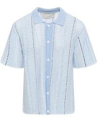 Feng Chen Wang - Knitted Shirt - Lyst