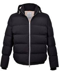 Brunello Cucinelli - Quilted Down Jacket - Lyst