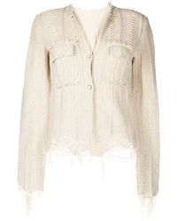 JNBY - Cropped Button-Up Cardigan - Lyst