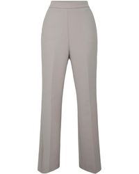 Fabiana Filippi - High-waist Wool Tailored Trousers - Lyst