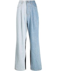 Adererror - Patchwork Wide-leg Jeans - Lyst