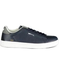 Gas - Perforated Logo-Patch Sneakers - Lyst