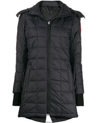 Canada Goose Zipped Padded Coat - Black