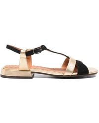 Chie Mihara - Metallic-Effect Sandals - Lyst
