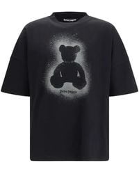 Palm Angels - Bear-Print T-Shirt - Lyst