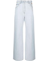 MSGM - High Waisted Jeans - Lyst