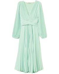 Twinset - Pleated Maxi Dress - Lyst