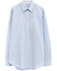 The Row - Chemise En Coton À Manches Longues - Lyst