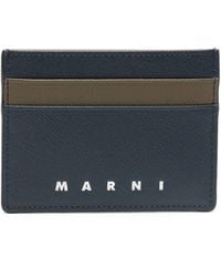 Marni - Portacarte con logo goffrato - Lyst