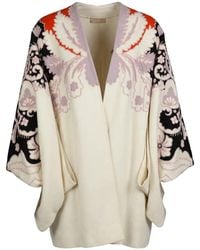 Valentino Garavani - Floral-Print Cape - Lyst