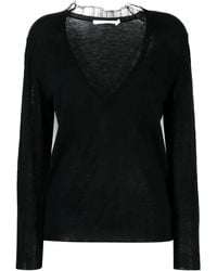 IRO - Haby V-Necked Wool Jumper - Lyst