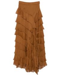 Mes Demoiselles - Ruffled Skirt - Lyst