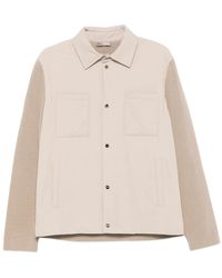 Herno - Chaqueta Con Paneles Y Bolsillo - Lyst