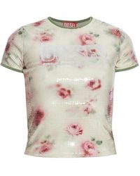 DIESEL - T-Unkel Floral T-Shirt - Lyst