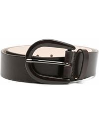 Barbara Bui - Leather Buckle Belt - Lyst