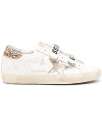 Golden Goose - Old School Leather Sneakers - Lyst